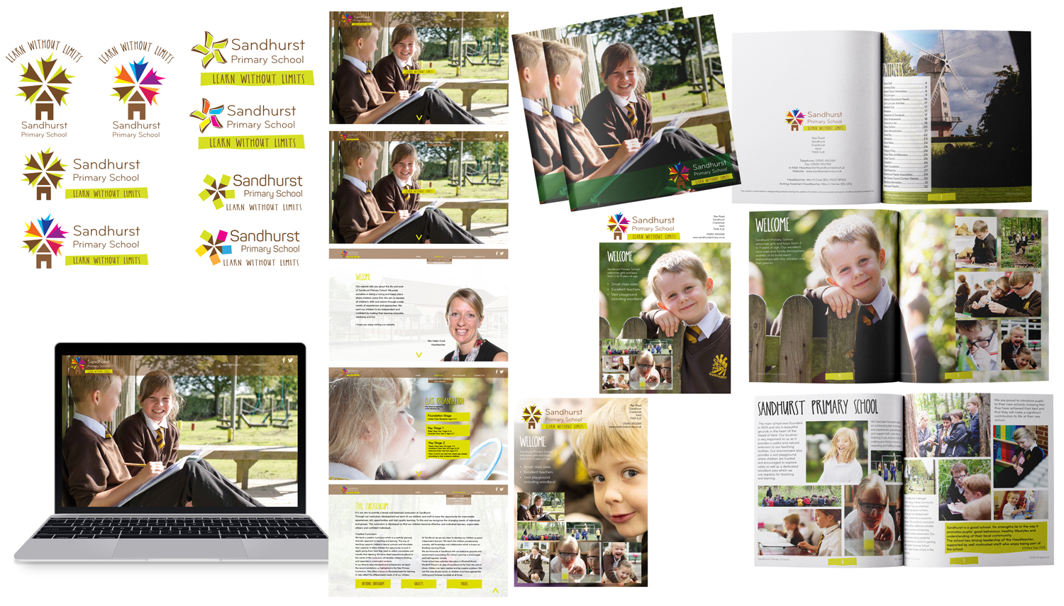 Primary school rebrand