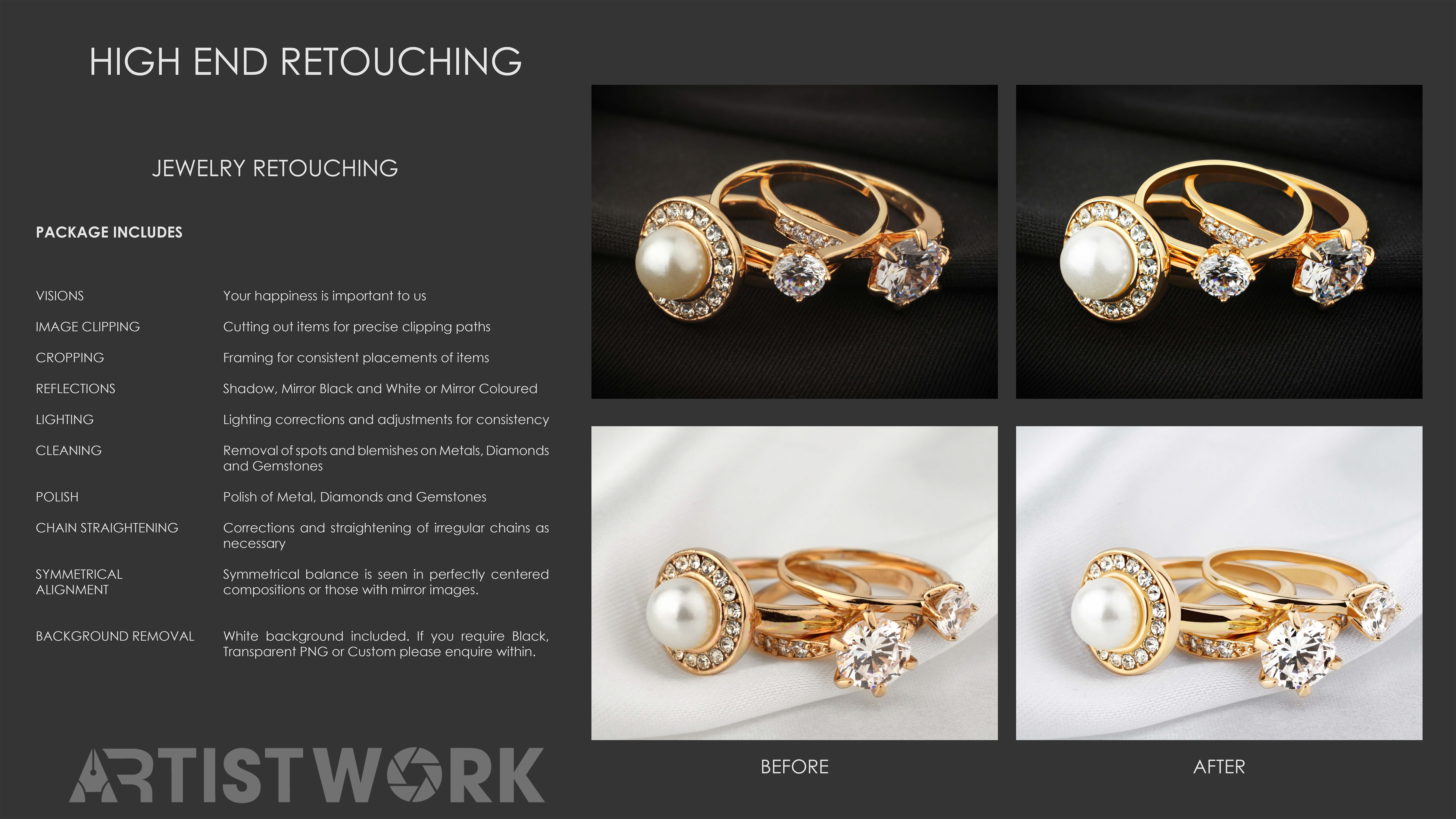 Jewelry Retouching