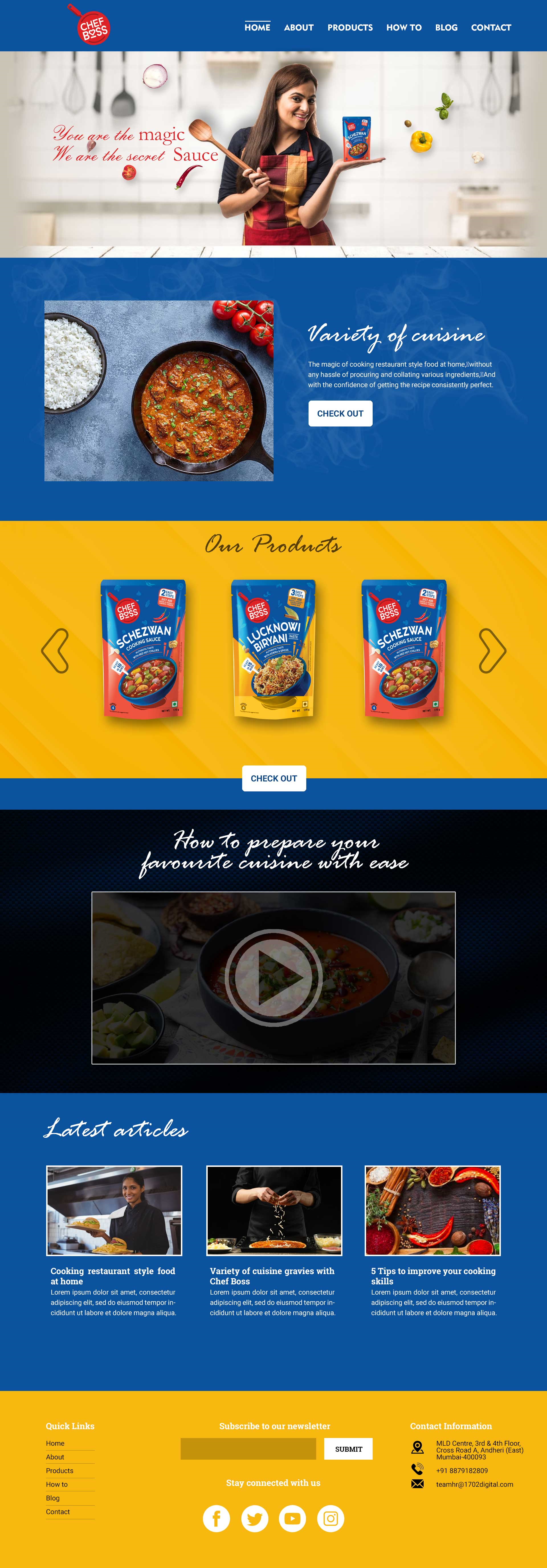 Website Mock