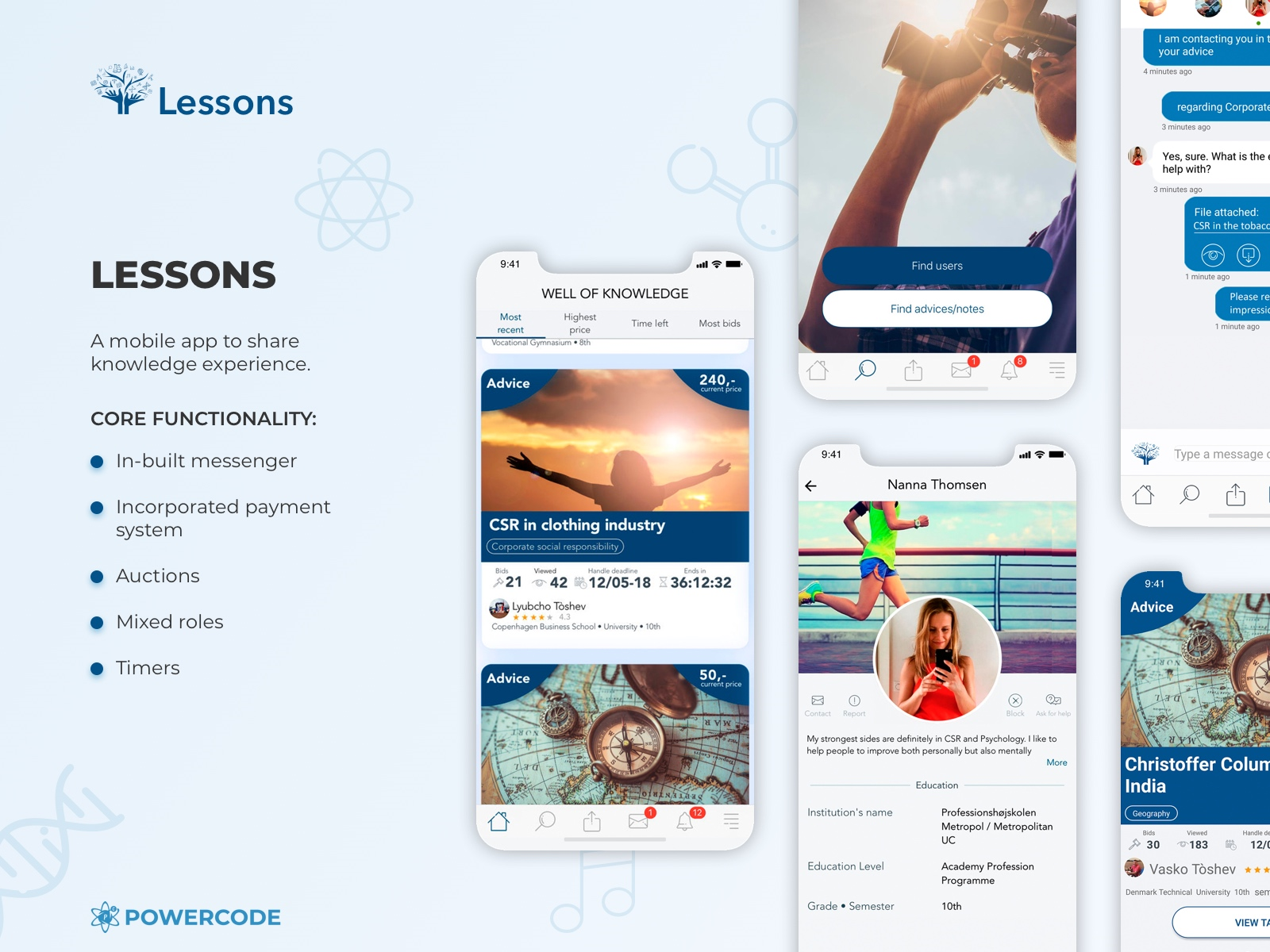 Lessons