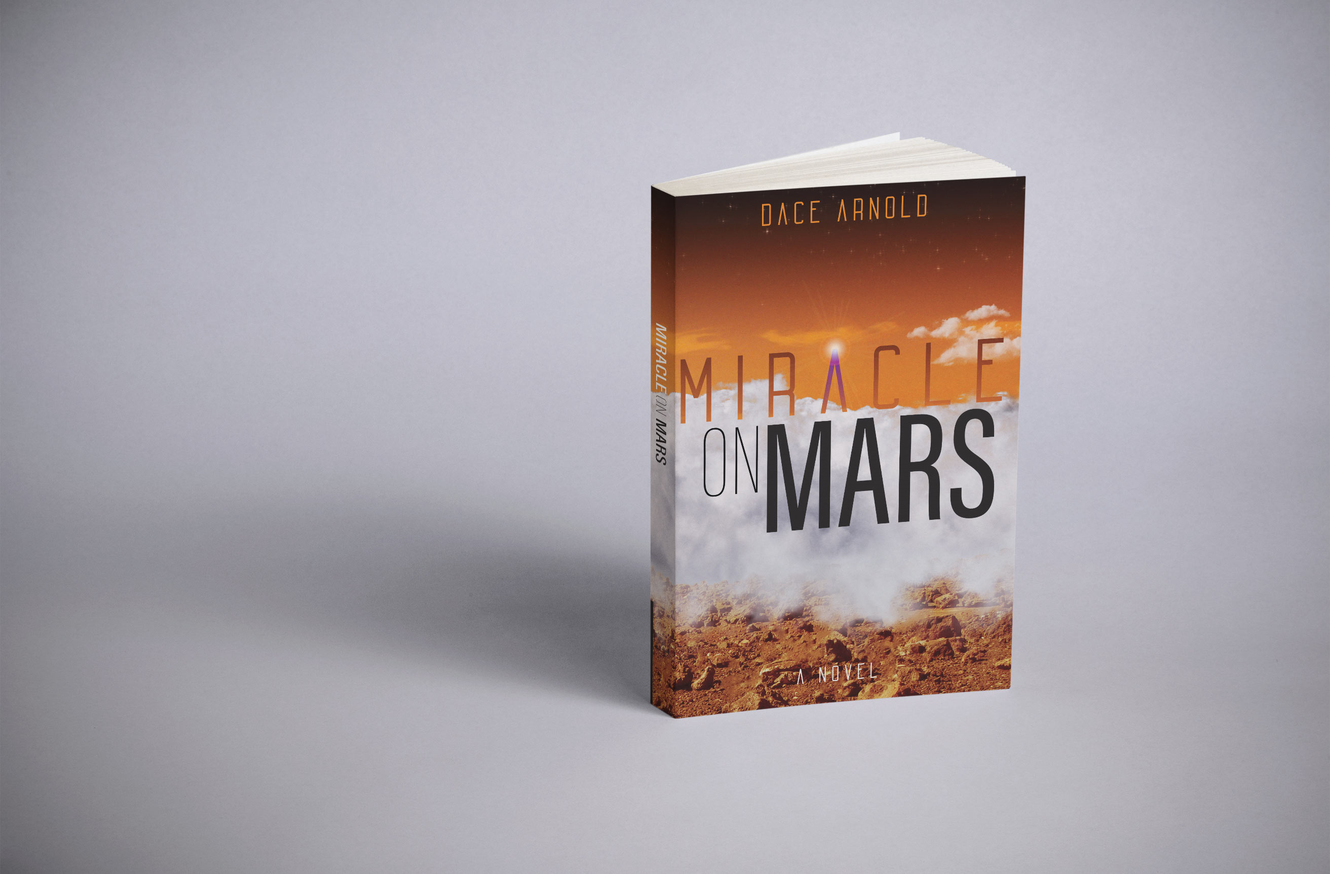 Miracle on Mars Book Cover Design