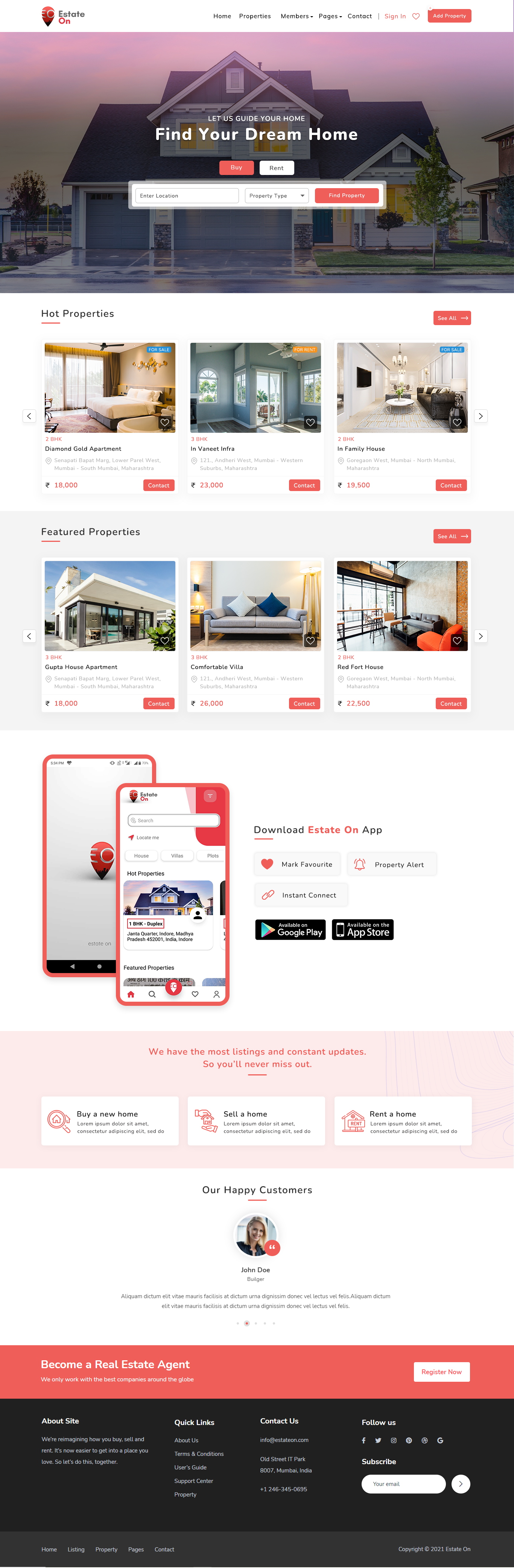 To Sell And Rent Properties