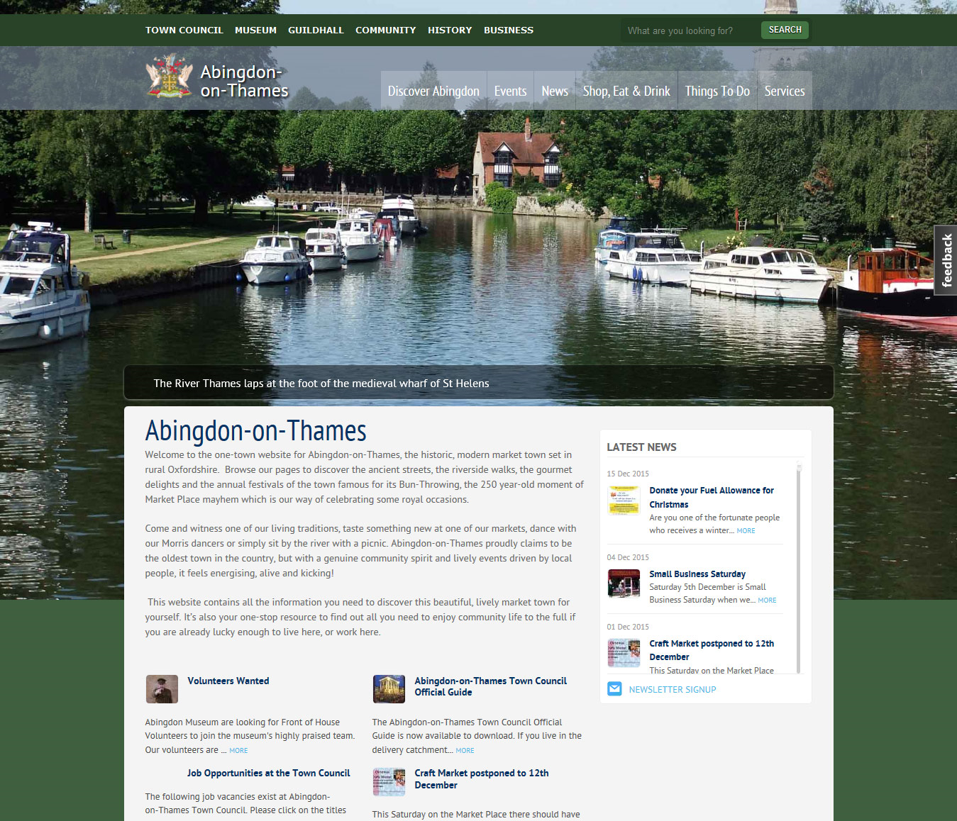  Abingdon-on-Thames http://www.abingdon.gov.uk/