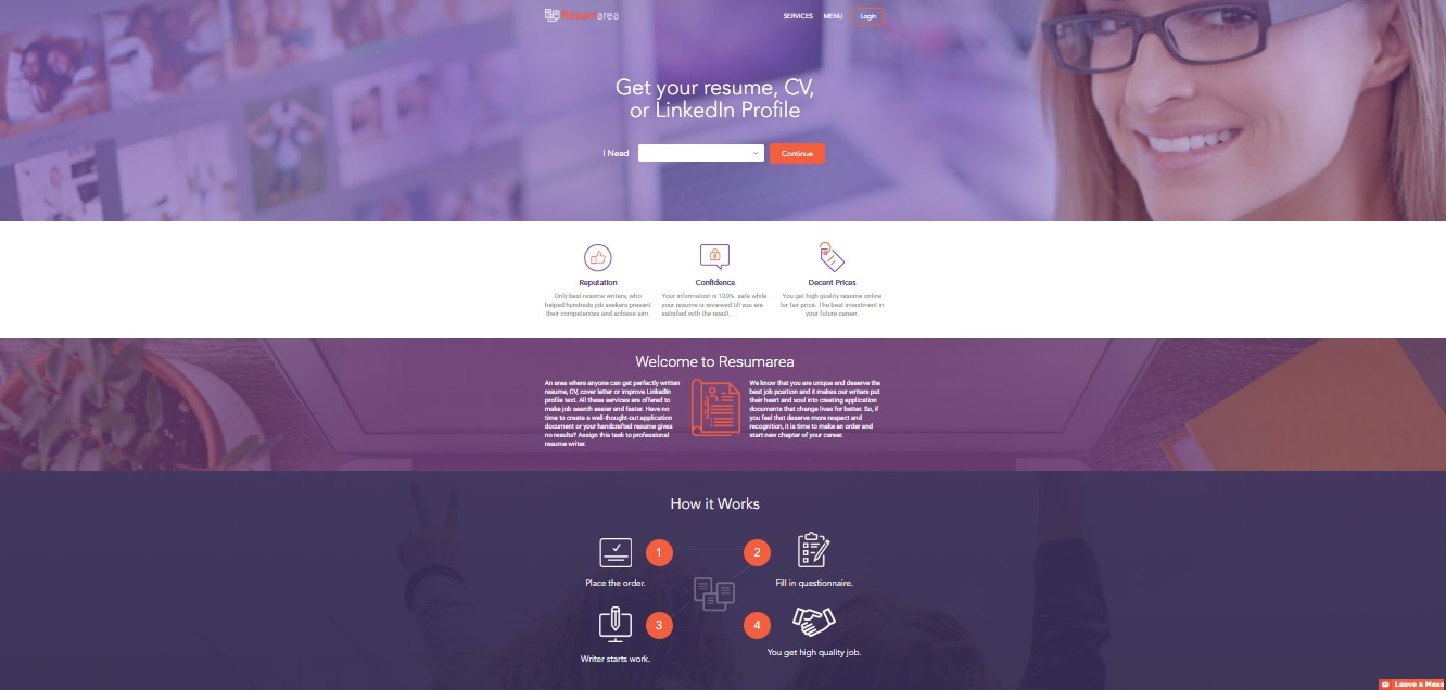 Online resume writing Company Resumarea.com