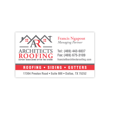 Architects Roofing - Logo and Business Card