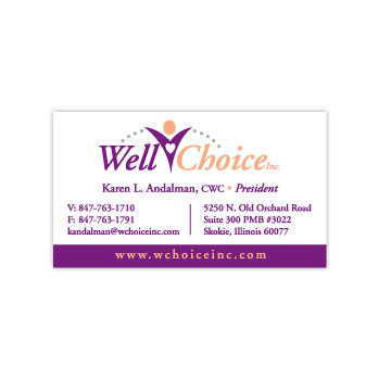 Well Choice - Medical Logo and Business Card