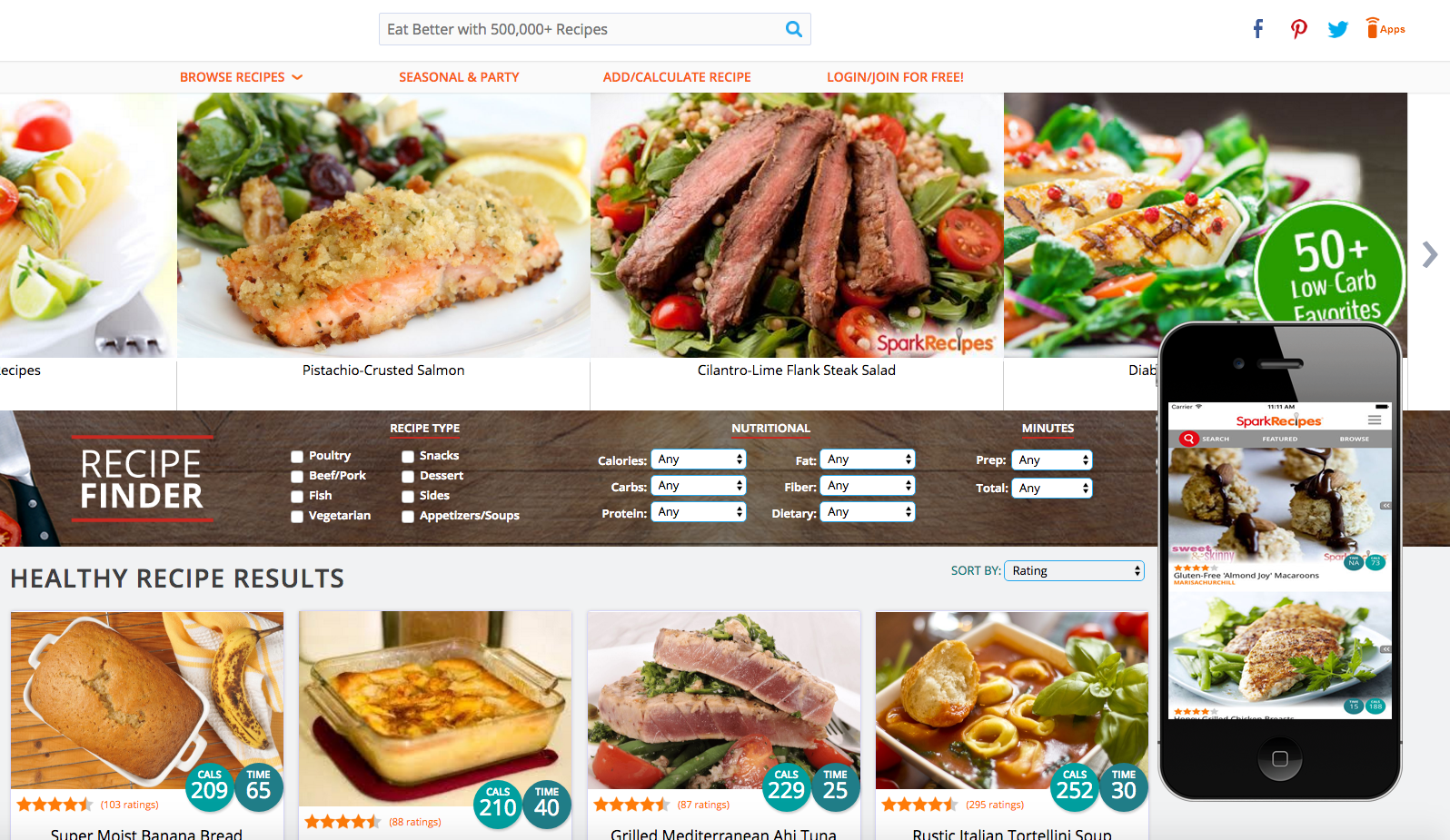 Healthy-Recipe app