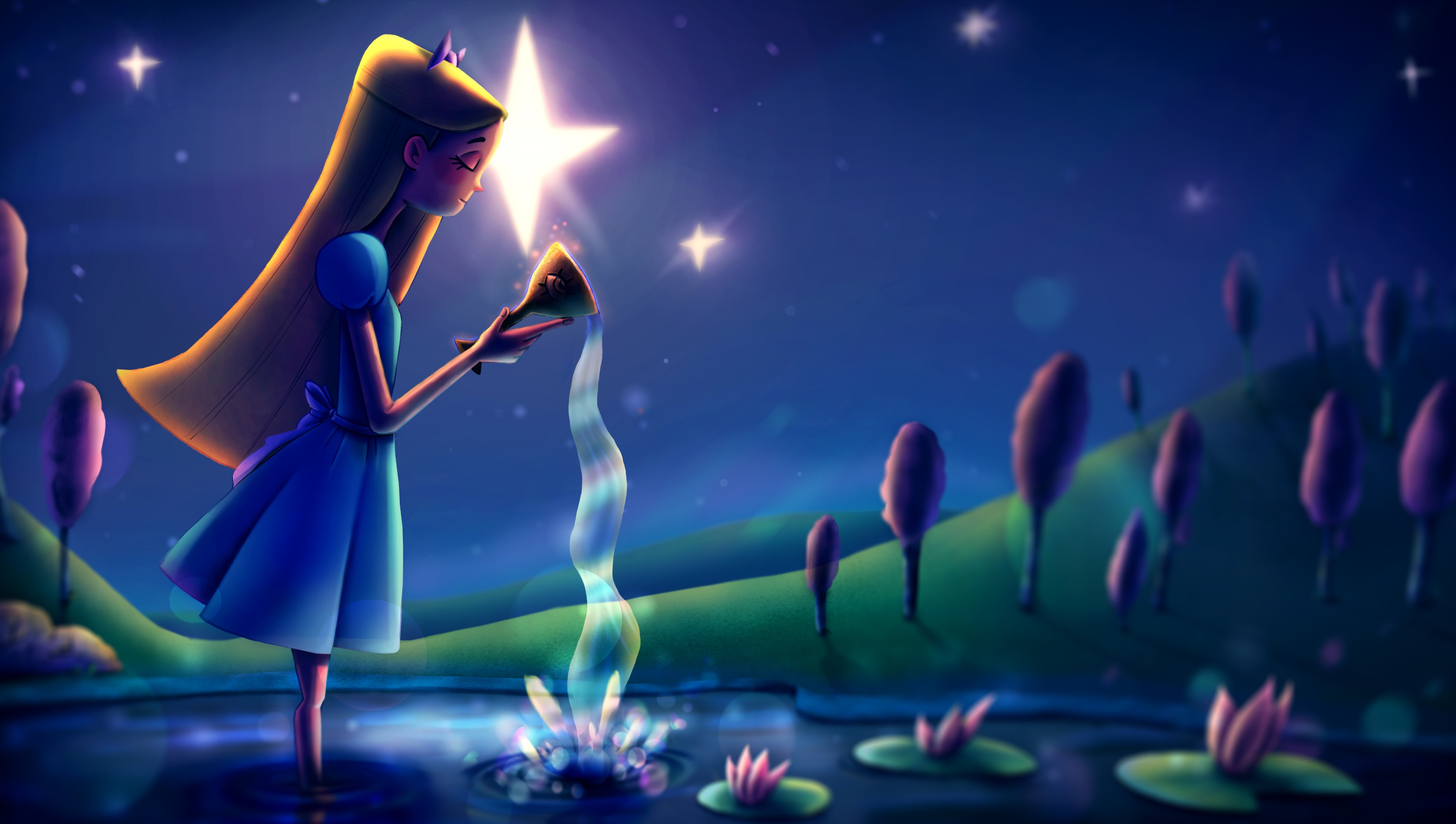 Alice in the Tarot- the star