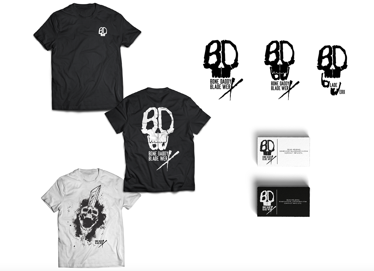 Bone Daddy Blade Werx Logo Set