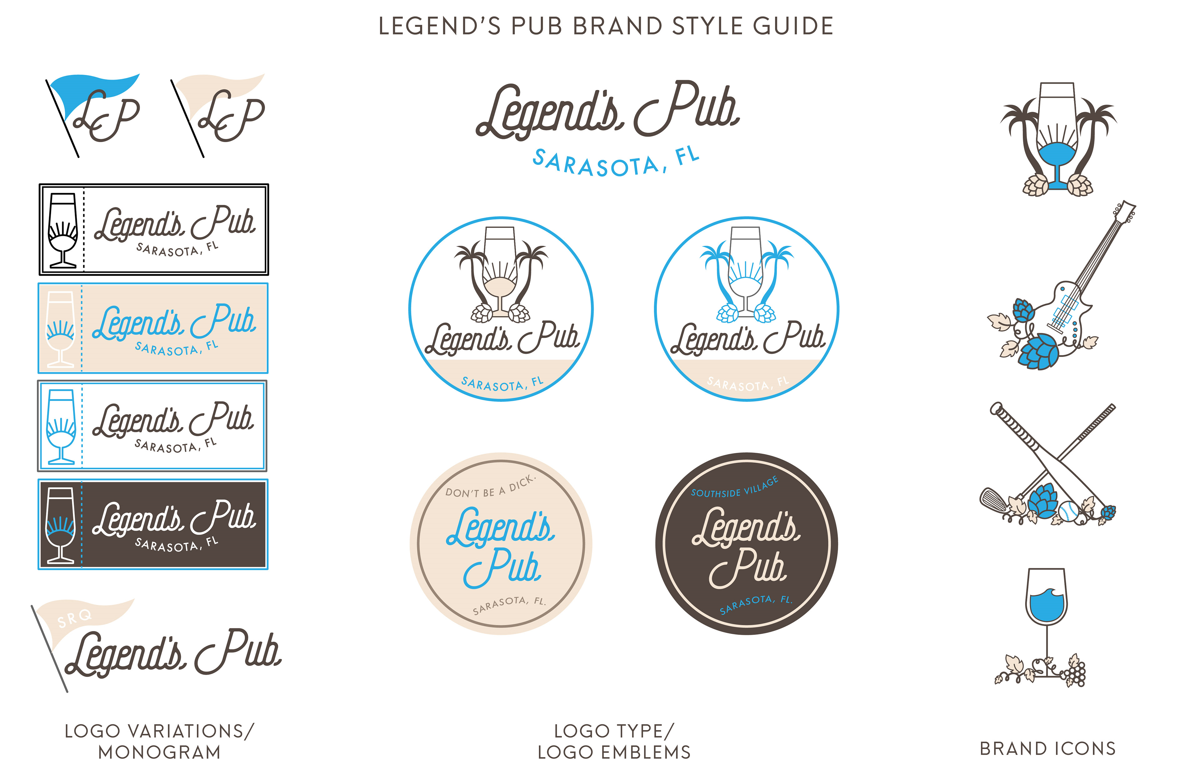 Legend's Pub Rebrand