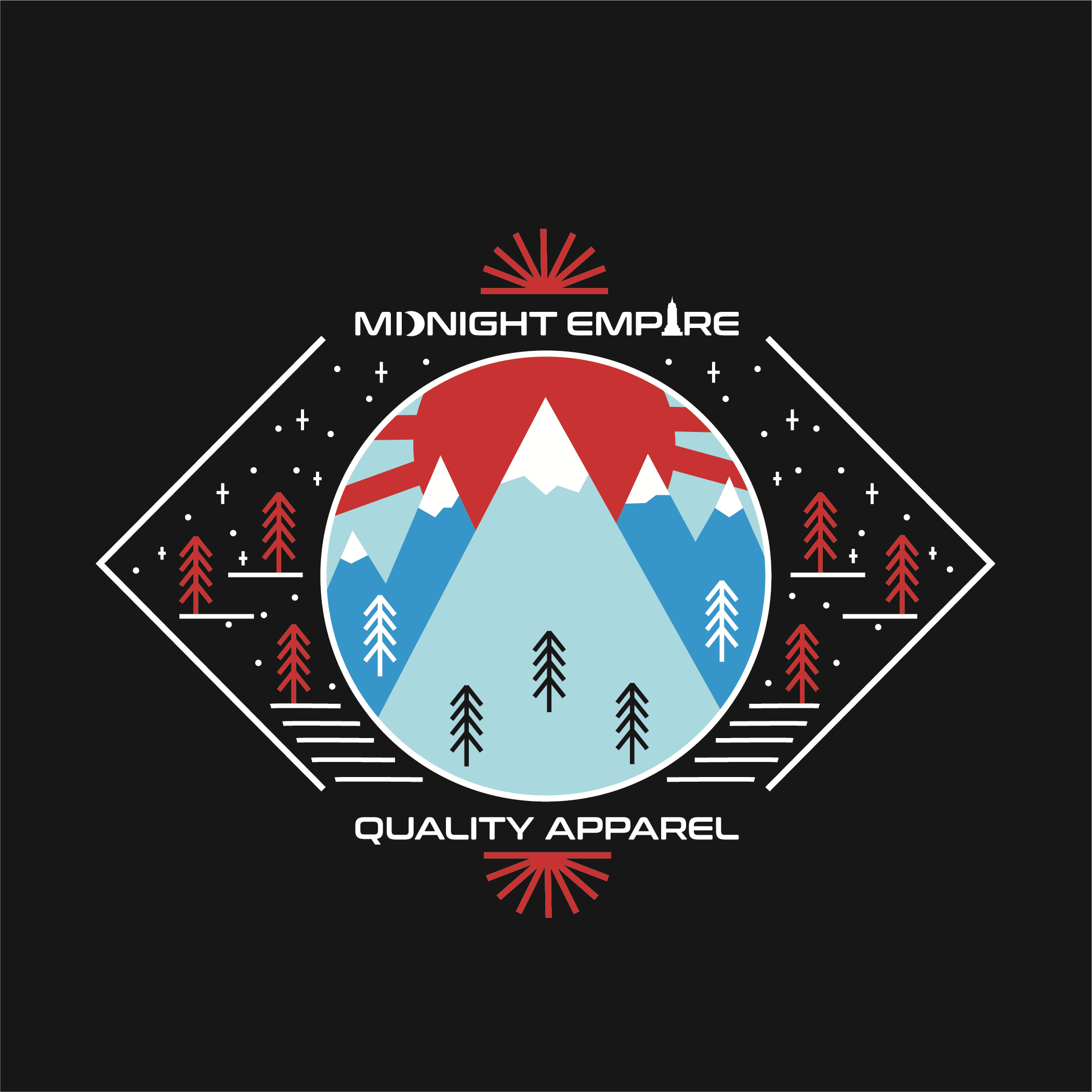 Midnight Empire Graphic Tee