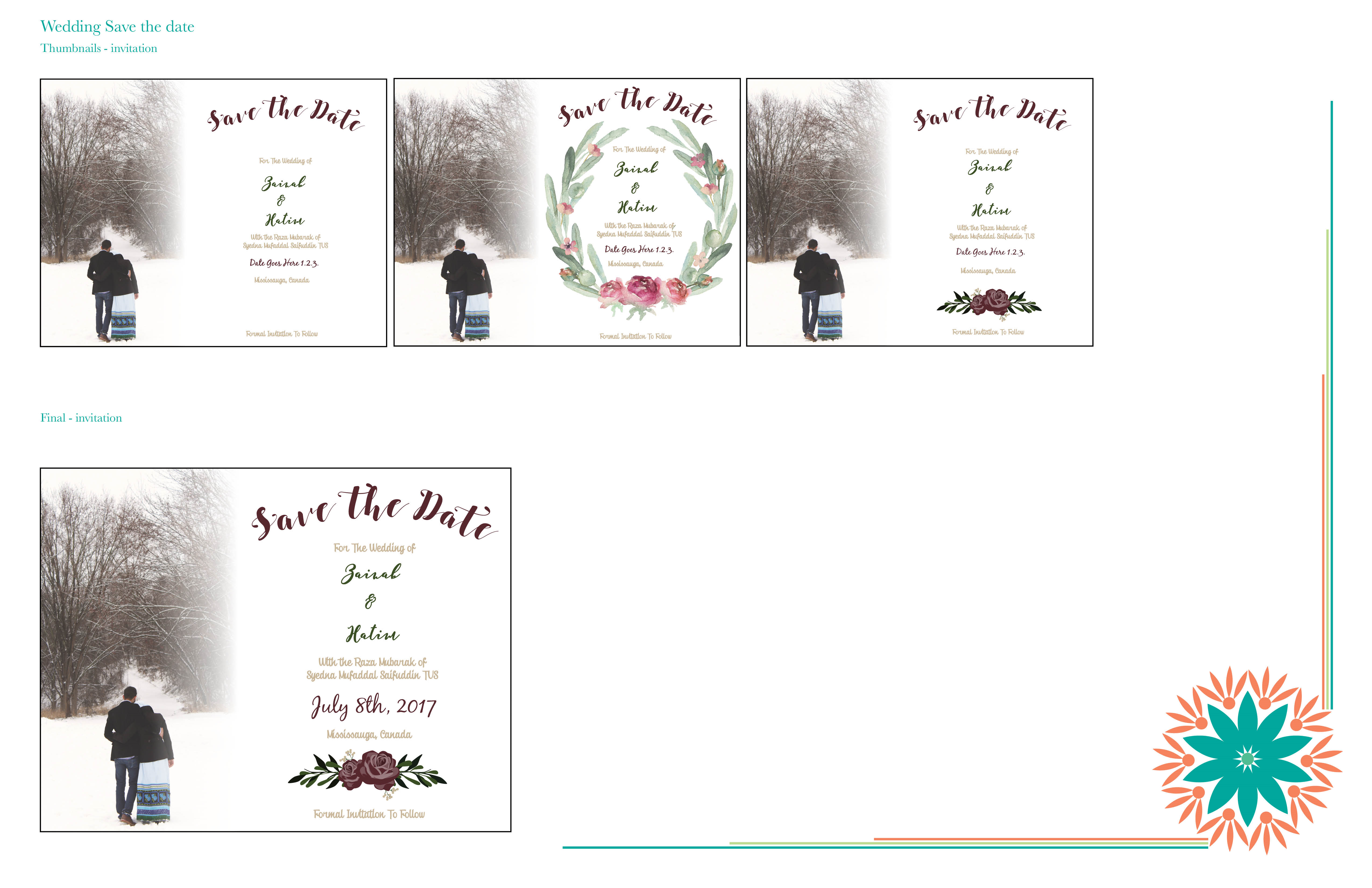 Save the Date cards